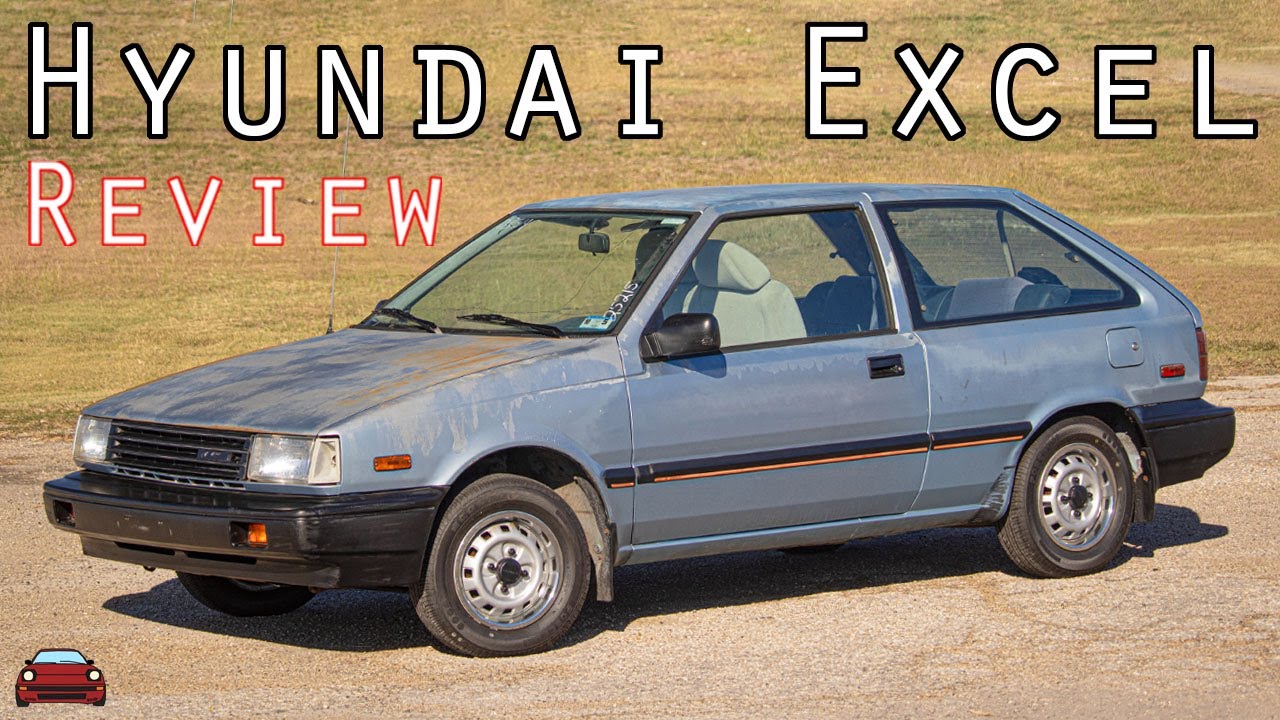 1988 Hyundai Excel Review - Hyundai's FIRST Car In The ...