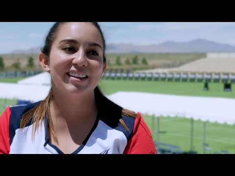 Sara Lopez | Me and my archery coach | Behind the Bow