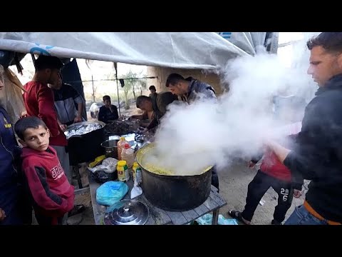 Video Thumbnail: Zunehmende Hungersnot im Gazastreifen zu Beginn des Ramadan