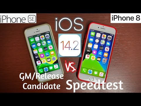 iOS 14.2 GM/Release Candidate Speedtest! iPhone SE (1st Gen) vs. iPhone 8!