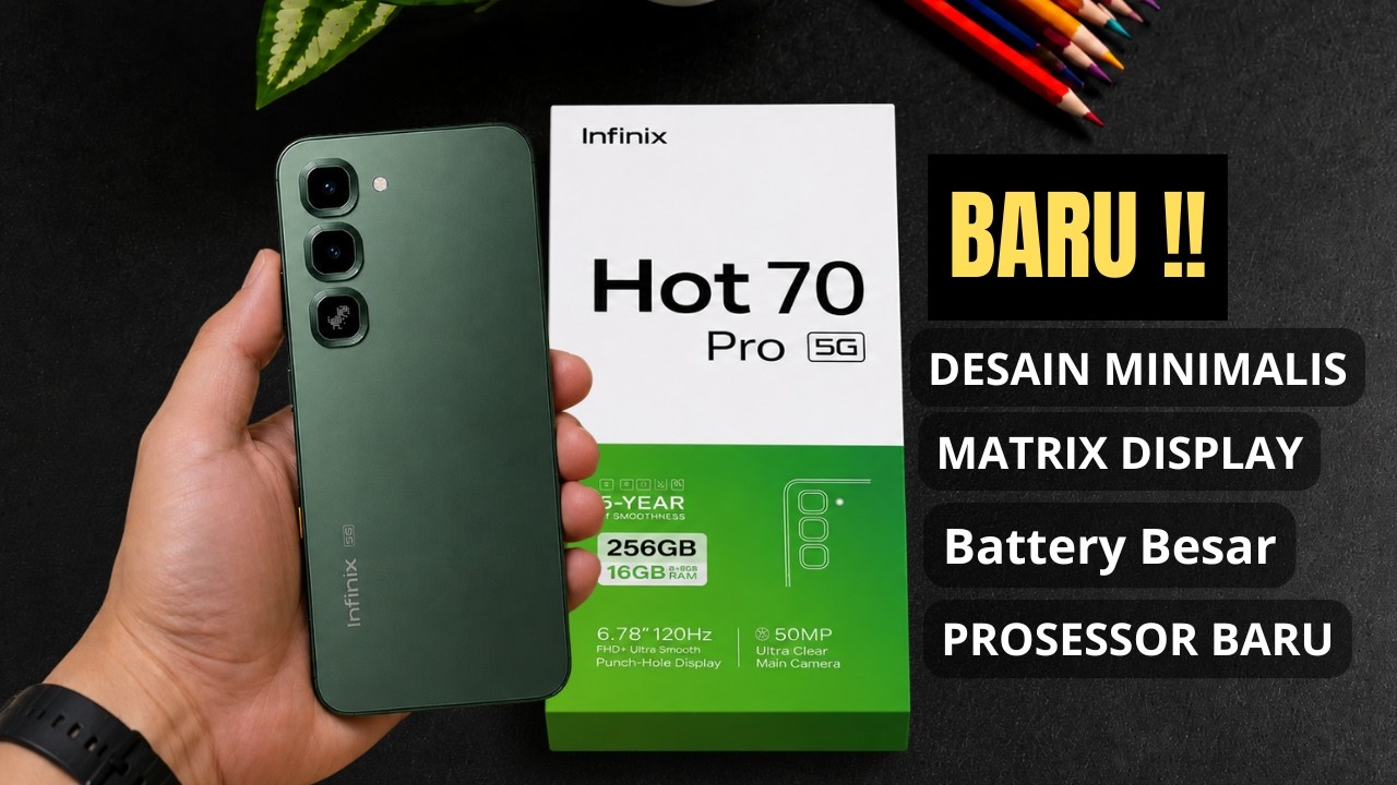 BUKAN KINGPINIK YANG KITA KENAL‼️INFINIX HOT 70 PRO 5G BERUBAH TOTAL