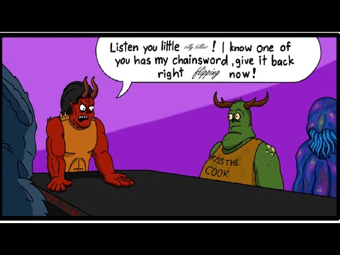 Khorne’s missing chainsword | Warhammer 40k comic dub