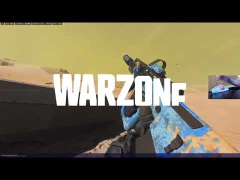 Warzone - 24 Kill SOLO Win | Ploopy Thumb Trackball Cam