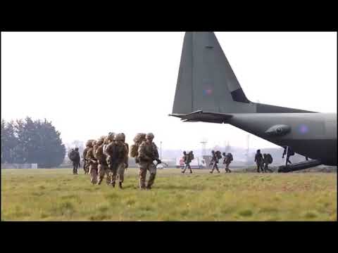 II Squadron RAF Regiment on exercise with CPA20