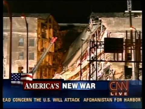 CNN 9/11 LIVE TV Coverage (9/15/01)  5:00 A.M - 5:15 A.M
