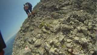 preview picture of video 'Climbing up to Hochkalter, 2607m'