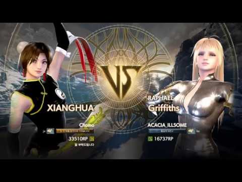 SOULCALIBUR 6 ACACIA(D4 RAPHAEL) vs Chomo(C1 XIANGHUA)2 (Feb,2019)