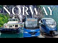 3 DAYS Thru NORWAY by Boat, Bus, & Train! ⛴ 🚎 🚆