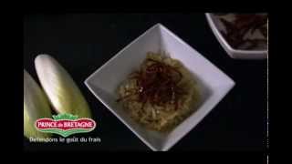Endives mi-cuites, miel, orange et chorizo - Prince de Bretagne