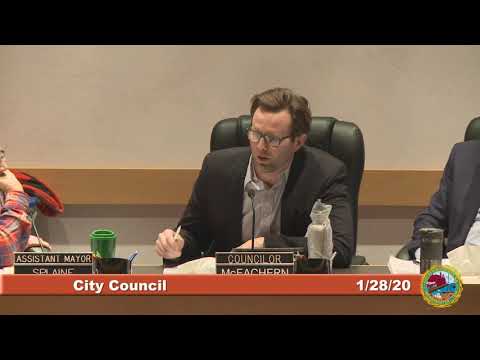 City Council Work Session/Special Meeting Re: Mcintyre Project 1.28.2020