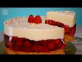 Raspberry Icebox Cake With Marshmallows Jelly Layer Cake Recipe