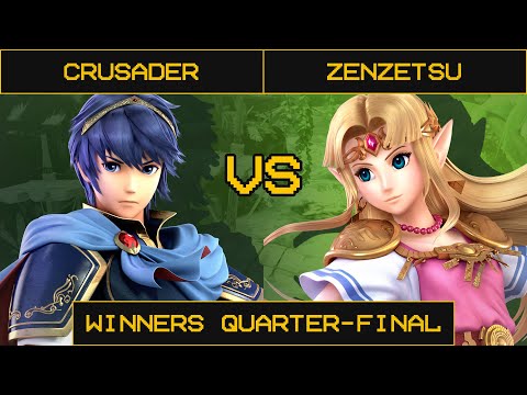 ESC 33 Smash Ultimate Winners Quarter-Final - Crusader (Marth) Vs. Zenzetsu (Zelda)