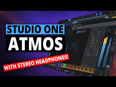 Studio One | Using ATMOS with Stereo Headphones!