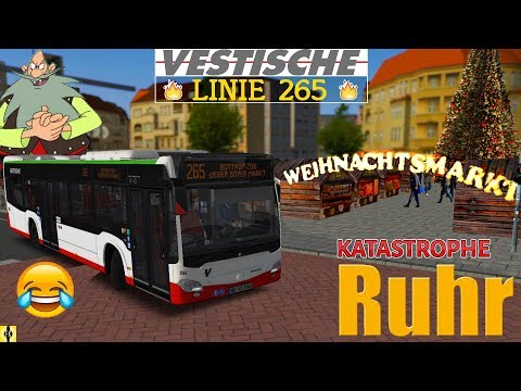 OMSI 2 [60 FPS] - RUHR feiert Weihnachten (Linie 265) - Let's Play Omsi 2 [#430]