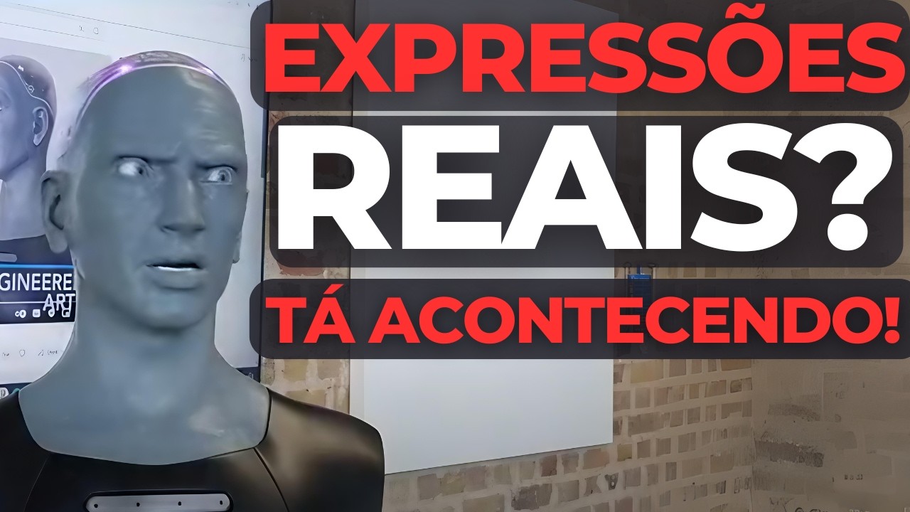 ChatGPT + Robôs: Ameca e Azi Eles Já Conversam e Tem Expressões Como Humanos!