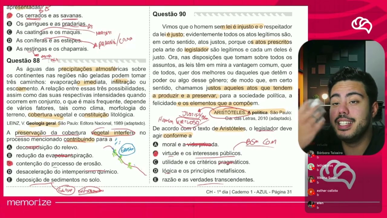 Resolução em Vídeo — Questão 90 ENEM 2019 PPL