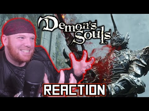 Krimson KB Reacts: Demon's Souls Launch Trailer Reaction