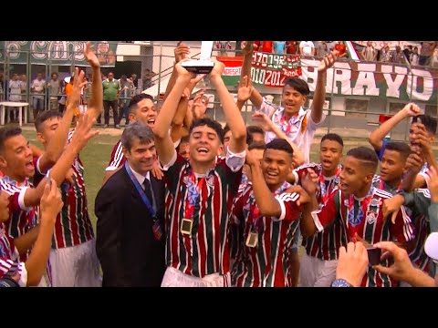 Carioca 2017 Série A Sub 15 - Fluminense 2 x 1 Flamengo - Tç Guanabara - Final - 2º jogo