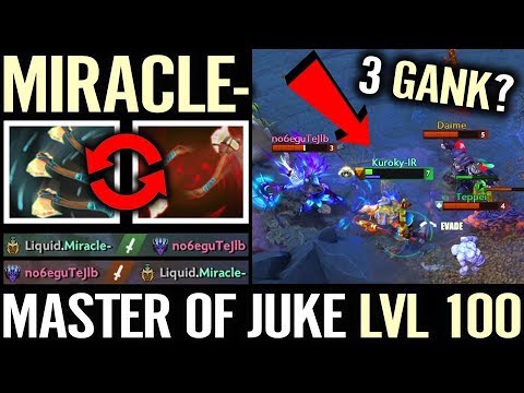 MIRACLE- JUKE?? MAX 2nd Skill First Troll Warlord - Dota 2 Miracle- Gameplay