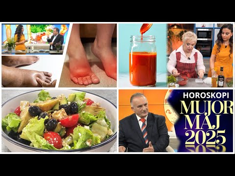 Rreze Dielli - Emisioni 28 Prill 2025, Receta/ Horoskopi, muaji Maj/ Ënjtja e këmbëve, kura natyrale