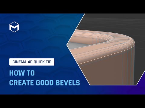 #C4DQuickTip 75: So erstellen Sie gute Fasen in Cinema 4D