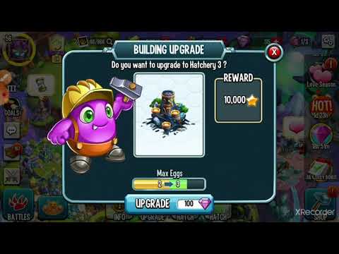 Upgrading my hatchery to level 3 #Gaming with capricorn