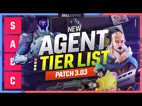 NEW Agent Tier List Patch 3.03 | Valorant Meta Guide