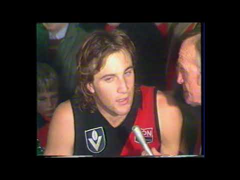 Timmy Wins a TV - Best Player Award for the 1981 Escort Cup Grand Final