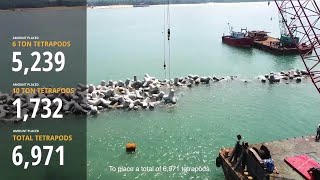 Accelerating Breakwater Construction with Trimble Marine Construction Systems