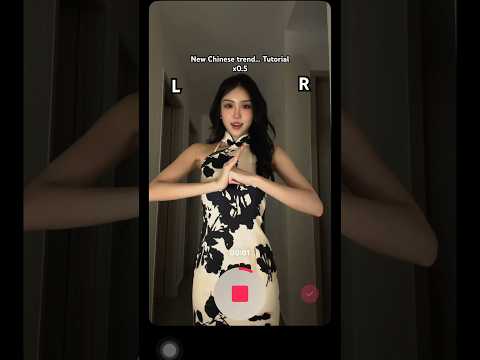 New Chinese trend tutorial (mirrored) #dance #trending #shorts