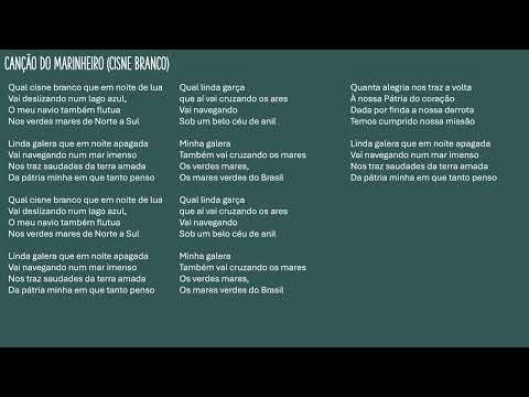 Cisne Branco - Canção do Marinheiro