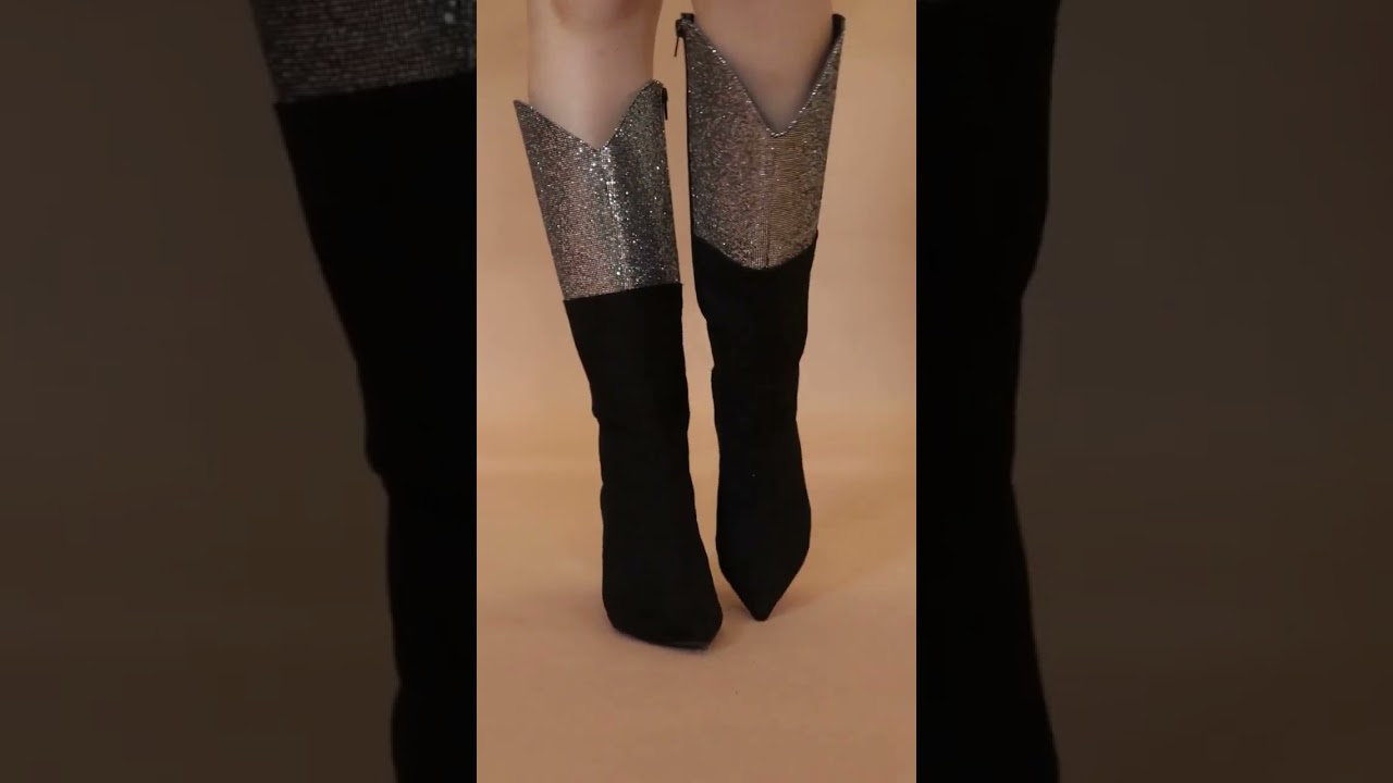 Watch Now BOTA CANO LONGO DETALHE BRILHO 2931 BOTA CANO LONGO DETALHE BRILHO 2931