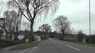 preview picture of video 'Driving Along The A38 From Worcester To Droitwich Spa, Worcestershire, England 13th April 2013'
