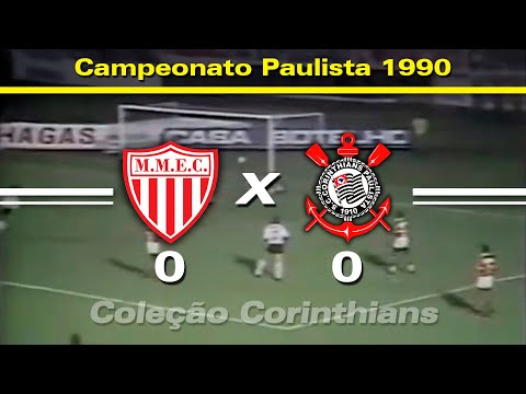 Mogi Mirim 0 x 0 Corinthians - 26 / 07 / 1990 - Campeonato Paulista ( Hexagonal Final )