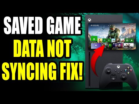Xbox Series X|S: How to FIX Cloud Saves Game Data Not Syncing