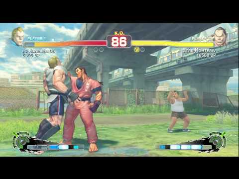 SSF4 - Kuzunoha (Abel) VS. STRIPFIGHTERIV (Dan)
