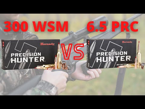 6.5 prc vs 300 wsm | Ballistics Comparison