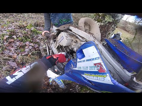 La reprise de l' Enduro , C'est compliqué ! 125 Yze