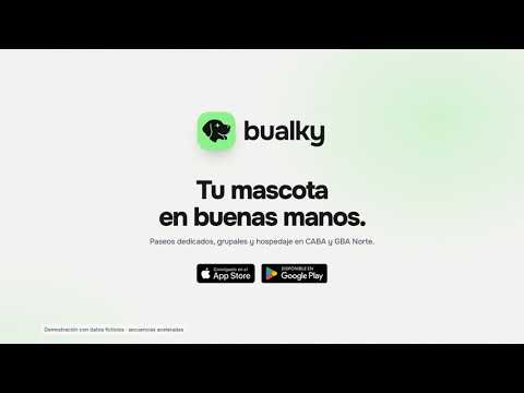 Bualky: cuidado de mascotas video thumbnail
