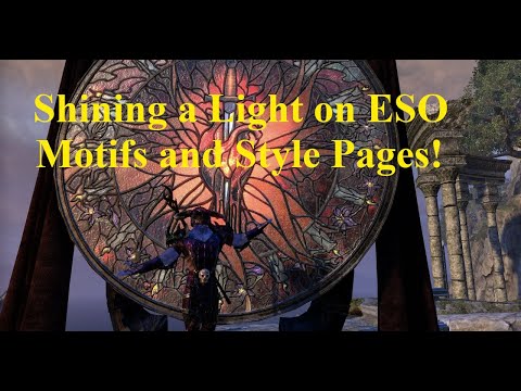 Shining a Light on ESO Motifs and Style Pages