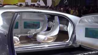 Benz F015 Luxury In Motion 中国初公開 :上海モーターショー(AUTO SHANGHAI) 2015