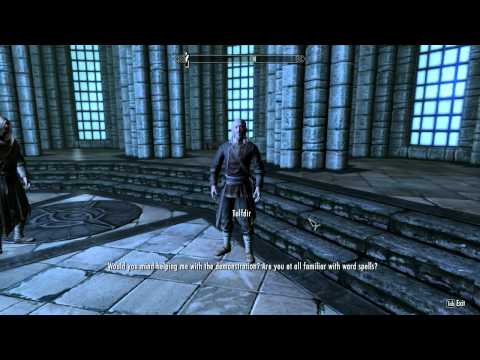 Let's Play TESV Skyrim [Part 143] - Mages College