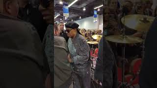 Stevie Wonder Roaming around at #NAMMSHOW 2023 Recorder Serenade  Isn't She Lovely