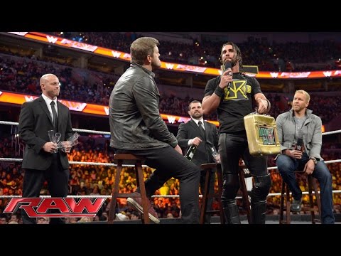 Seth Rollins forces John Cena to reinstate The Authority: Raw, December 29, 2014