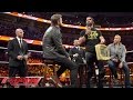 Seth Rollins Forces John Cena To Reinstate The Authority Raw December 29 2014