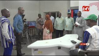 Cohésion et partenariat : la CNSS découvre les coulisses de la Télévision BF1