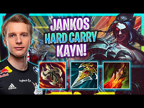 JANKOS HARD CARRY WITH KAYN! | Jankos Plays Kayn Jungle vs Udyr! | Preseason 2023