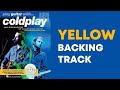 Coldplay - Yellow (backing track)