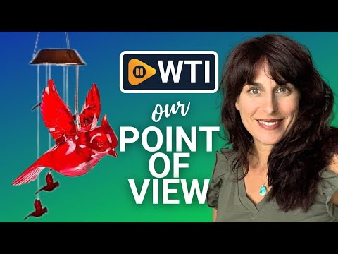 Solar Cardinal Red Bird Wind Chime - WTI product video review