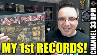 MY FIRST 5 VINYL RECORDS! Iron Maiden, Def Leppard and more | VINYL COMMUNITY